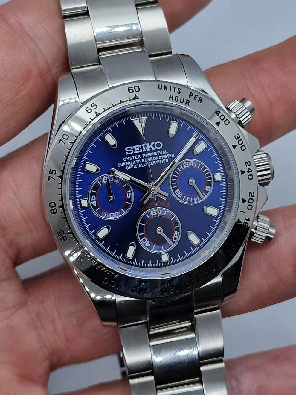 DAYTONA SILVER BLUE MOD